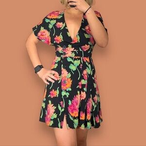 printed short dress zw collection Rodeo ZARA